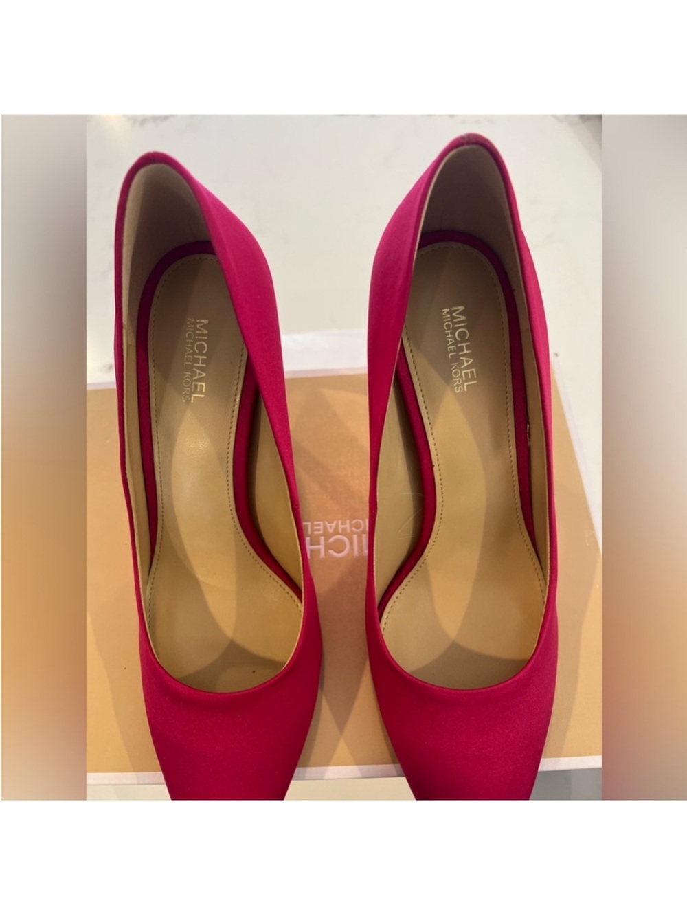 MICHAEL Michael Kors Hot Pink Pointed Toe Pumps